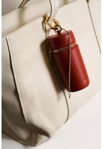 Cilindro Mini Monedero De Cuero Para Mujer Luminia Cilindro Mini Monedero De Cuero Para Mujer Luminia Rojo VÉLEZ Vélez