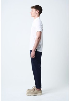 Polo Lucca Manga Corta Para Hombre Texturizada Polo Lucca Manga Corta Para Hombre Texturizada Blanco XXL VÉLEZ