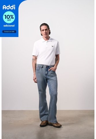 Jean Flare Para Hombre Jean Flare Para Hombre Azul 36 VÉLEZ Vélez