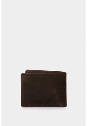 Billetera Terra De Cuero Para Hombre Interior Contraste Billetera Terra De Cuero Para Hombre Interior Contraste Cafe VÉLEZ