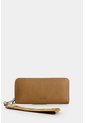 Billetera Porta Chequera De Cuero Para Mujer Arezzo Billetera Porta Chequera De Cuero Para Mujer Arezzo Miel VÉLEZ de Vélez