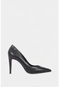 Tacones Cerrados De Cuero Liso Tacones Cerrados De Cuero Liso Negro 35 VÉLEZ de Vélez