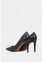 Tacones Cerrados De Cuero Liso Tacones Cerrados De Cuero Liso Negro 35 VÉLEZ de Vélez