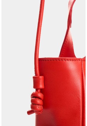 Manos Libres De Cuero Para Mujer Ailana Manos Libres De Cuero Para Mujer Ailana Rojo VÉLEZ