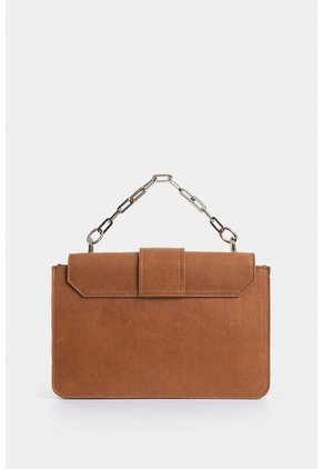 Bowling Maxi Garniel De Cuero Para Mujer Cadena Gruesa Bowling Maxi Garniel De Cuero Para Mujer Cadena Gruesa Miel Vélez