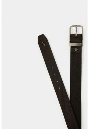 Cinturón Ruka Unifaz En Cuero Para Hombre Cinturón Ruka Unifaz En Cuero Para Hombre Cafe 30 VÉLEZ