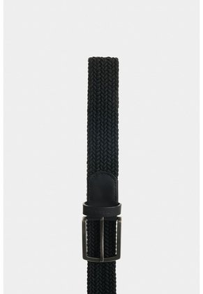Cinturón Trenzado De Cuero Para Hombre Tyvi 2.0 Cinturón Trenzado De Cuero Para Hombre Tyvi 2.0 Negro 40 VÉLEZ