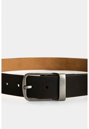 Cinturón Ruka Unifaz En Cuero Para Hombre Cinturón Ruka Unifaz En Cuero Para Hombre Cafe 30 VÉLEZ
