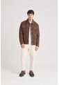 Chaqueta Aron En Gamuza Para Hombre Detalle Cuero Chaqueta Aron En Gamuza Para Hombre Detalle Cuero Cafe S VÉLEZ de Vélez