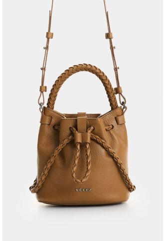 Bandolera Bruma En Cuero Para Mujer Bandolera Bruma En Cuero Para Mujer Miel VÉLEZ Vélez