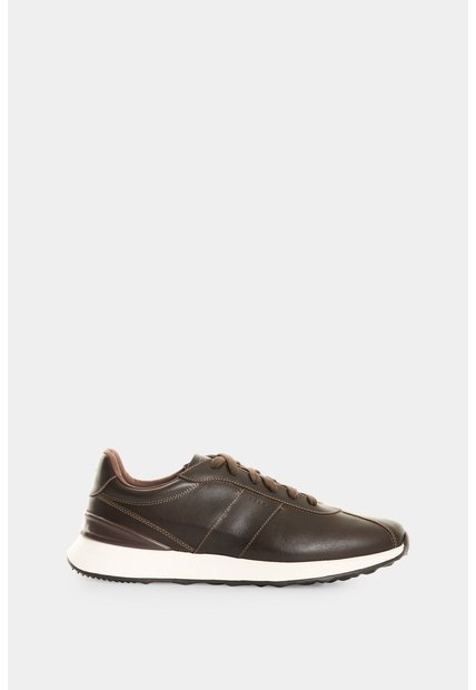Tenis En Cuero Para Hombre Terra Tenis En Cuero Para Hombre Terra Cafe 44 VÉLEZ