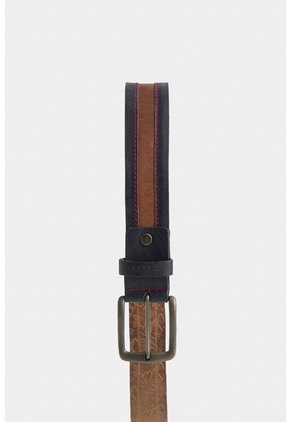 Cinturón Unifaz Soft De Cuero Para Hombre Punta Trapecio Cinturón Unifaz Soft De Cuero Para Hombre Punta Trapecio Azul Oscuro 40 VÉLEZ
