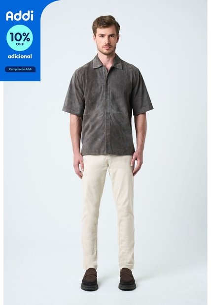 Pantalón Chino Italo Para Hombre Semifitted Pantalón Chino Italo Para Hombre Semifitted Crema 38 VÉLEZ