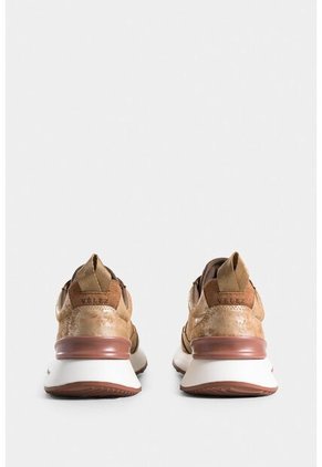 Tenis Aurora De Cuero Folia Para Mujer Detalle Contraste Tenis Aurora De Cuero Folia Para Mujer Detalle Contraste Dorado 37 Vélez