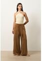 Pantalón Atacama Palazzo Para Mujer Pantalón Atacama Palazzo Para Mujer Miel 10 VÉLEZ de Vélez