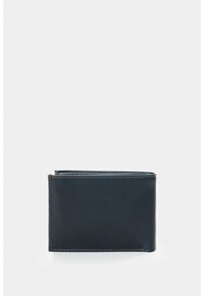 Billetera De Cuero Para Hombre Costuras 3 Billetera De Cuero Para Hombre Costuras 3 Azul Oscuro VÉLEZ