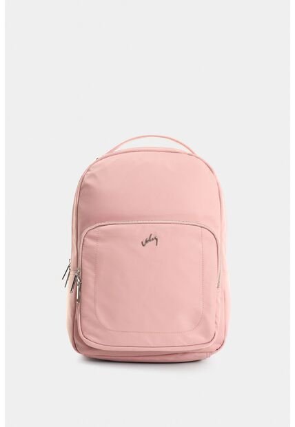 Morral Púrpura De Lona Para Mujer Manija Cuero Morral Púrpura De Lona Para Mujer Manija Cuero Rosado VÉLEZ