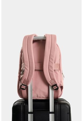 Morral Púrpura De Lona Para Mujer Manija Cuero Morral Púrpura De Lona Para Mujer Manija Cuero Rosado VÉLEZ