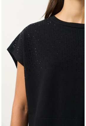 Top Tejido Atacama Para Mujer Oversized Top Tejido Atacama Para Mujer Oversized Negro L VÉLEZ