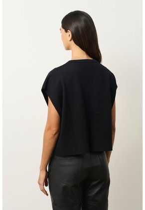 Top Tejido Atacama Para Mujer Oversized Top Tejido Atacama Para Mujer Oversized Negro L VÉLEZ