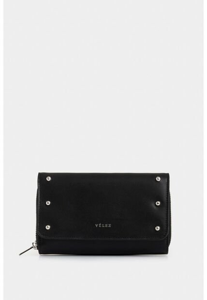 Billeteria Palma De Cuero Folia Para Mujer Efecto Croco Billeteria Palma De Cuero Folia Para Mujer Efecto Croco Negro Vélez