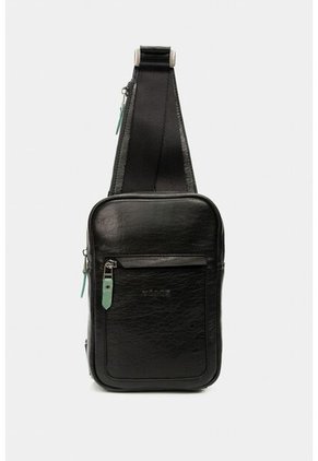 Manos Libres Mikeno De Cuero Para Hombre Cargadera Ajustable Negro Manos Libres Mikeno De Cuero Para Hombre Cargadera Ajustable Negro VÉLEZ