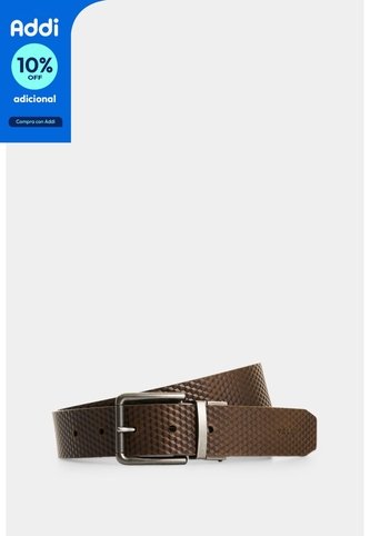 Cinturón Doble Faz En Cuero Para Hombre Rio Cinturón Doble Faz En Cuero Para Hombre Rio Tabaco 44 VÉLEZ Vélez