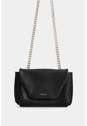 Bowling Lili De Cuero Para Mujer Con Cadena Bowling Lili De Cuero Para Mujer Con Cadena Negro VÉLEZ