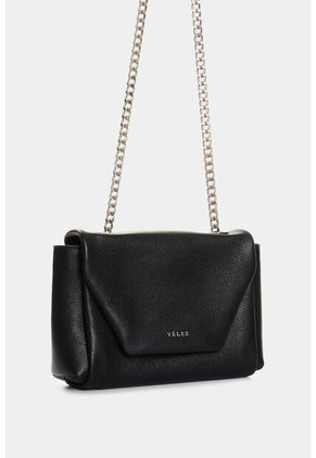 Bowling Lili De Cuero Para Mujer Con Cadena Bowling Lili De Cuero Para Mujer Con Cadena Negro VÉLEZ