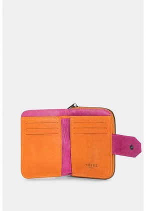 Billetera Dijon De Cuero Para Mujer Chapeta Corte Hexagonal Billetera Dijon De Cuero Para Mujer Chapeta Corte Hexagonal Amarillo Vélez