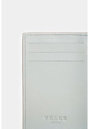 Porta Documentos De Cuero Folia Para Mujer Gem Porta Documentos De Cuero Folia Para Mujer Gem Plata VÉLEZ