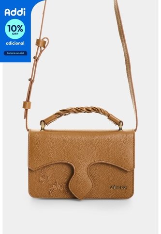 Manos Libres Mini Garniel En Cuero Para Mujer Manos Libres Mini Garniel En Cuero Para Mujer Miel VÉLEZ Vélez