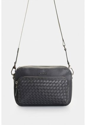 Manos Libres Kansas De Cuero Para Hombre Tejido Manos Libres Kansas De Cuero Para Hombre Tejido Gris VÉLEZ