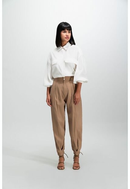 Pantalón Baggy Trébol Para Mujer Tiro Alto Pantalón Baggy Trébol Para Mujer Tiro Alto Arena 14 Vélez