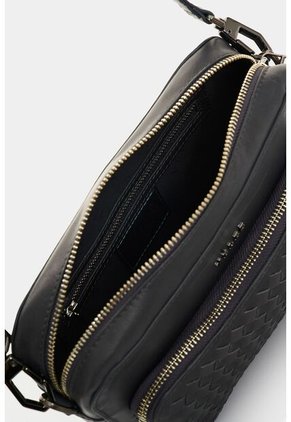 Manos Libres Kansas De Cuero Para Hombre Tejido Manos Libres Kansas De Cuero Para Hombre Tejido Gris VÉLEZ