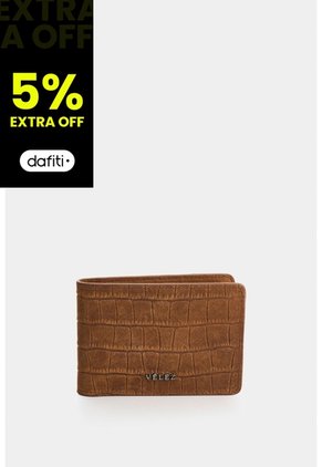 Billetera En Cuero Nobuck Croco Para Hombre Tessa 2.0 Billetera En Cuero Nobuck Croco Para Hombre Tessa 2.0 Miel VÉLEZ