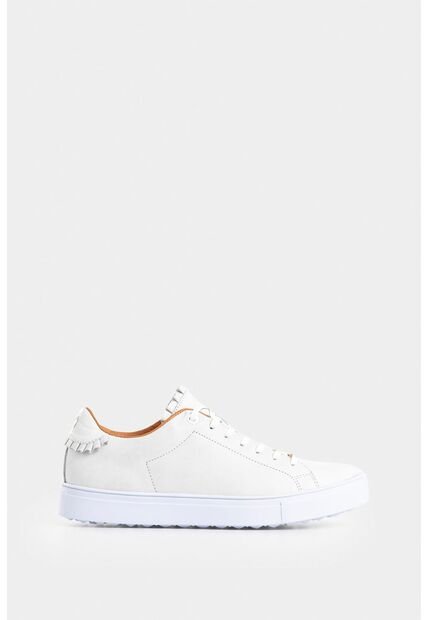 Tenis Deportivos Oda De Cuero Para Mujer Personalización Blanco Tenis Deportivos Oda De Cuero Para Mujer Personalización Blanco 37 VÉLEZ