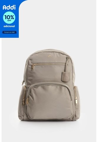 Morral Charlotte En Lona Para Mujer Casual Morral Charlotte En Lona Para Mujer Casual Gris VÉLEZ Vélez