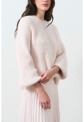 Sweater Liora Para Mujer Acanalado Asimétrico Sweater Liora Para Mujer Acanalado Asimétrico Rosado XL VÉLEZ