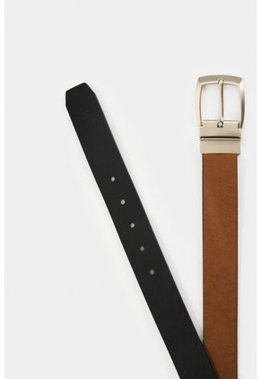 Cinturón Doble Faz De Cuero Para Hombre Serpia Cinturón Doble Faz De Cuero Para Hombre Serpia Miel 42 VÉLEZ