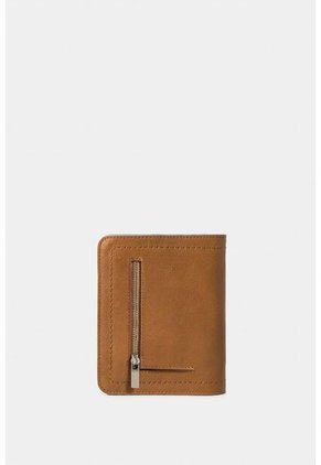 Billetera De Cuero Cicuta Para Mujer Costura Decorativa Billetera De Cuero Cicuta Para Mujer Costura Decorativa Miel VÉLEZ