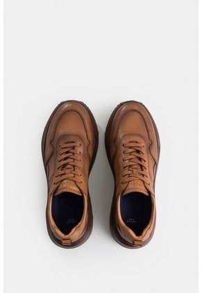 Tenis Gali 2.0 De Cuero Para Hombre Monocolor Tenis Gali 2.0 De Cuero Para Hombre Monocolor Miel 40 Vélez