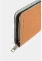 Billetera De Cuero Cicuta Para Mujer Costura Decorativa Billetera De Cuero Cicuta Para Mujer Costura Decorativa Miel VÉLEZ de Vélez