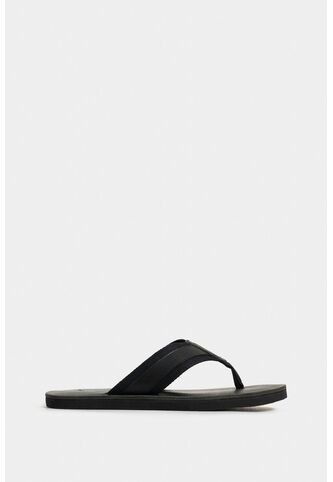 Sandalia Plana Alfil 2 De Cuero Para Hombre Capellada En Reata Sandalia Plana Alfil 2 De Cuero Para Hombre Capellada En Reata Negro 44 VÉLEZ Vélez