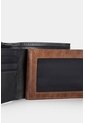 Billetera Salvaje De Cuero Para Hombre Monedero Interno Billetera Salvaje De Cuero Para Hombre Monedero Interno Negro VÉLEZ de Vélez