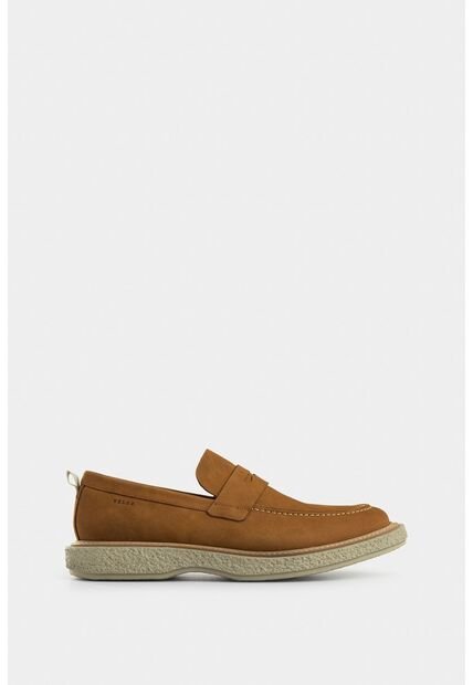 Mocasines Wezen De Cuero Gamuzado Para Hombre Casual Mocasines Wezen De Cuero Gamuzado Para Hombre Casual Miel 45 VÉLEZ