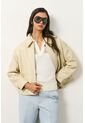 Polo Tejida Lascar Para Mujer Fit Holgado Polo Tejida Lascar Para Mujer Fit Holgado Crema XS VÉLEZ de Vélez