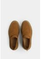 Mocasines Wezen De Cuero Gamuzado Para Hombre Casual Mocasines Wezen De Cuero Gamuzado Para Hombre Casual Miel 45 VÉLEZ de Vélez