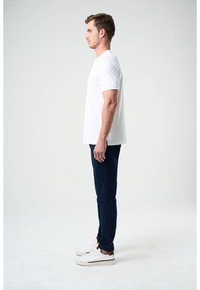 Pantalón Chino Italo Para Hombre Semifitted Pantalón Chino Italo Para Hombre Semifitted Azul Oscuro 34 VÉLEZ