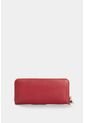 Billetera Porta Chequera De Cuero Para Mujer Arezzo Billetera Porta Chequera De Cuero Para Mujer Arezzo Rojo VÉLEZ de Vélez